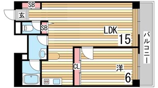 イーストコート2番街の物件間取画像